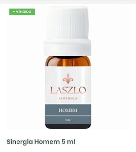 Sinergia de óleos essenciais homem