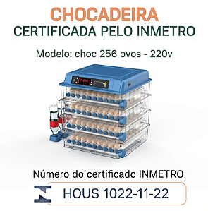 Chocadeira Automatica Bateria 12v Tanque Agua 256 Ovos 220V
