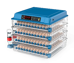 USADO - Chocadeira Automatica Bateria 12v Tanque Agua 256 Ovos 220V