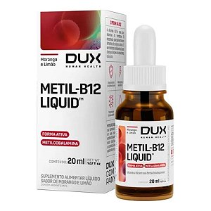 Metil-B12 Liquid 20ml Morango com Limão - Dux