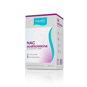 NAC Acetilcisteína 600 mg - 60 Cáps