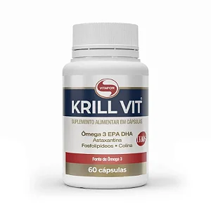 KRILL VIT® Suplemento de Óleo de Krill 60 Cápsulas