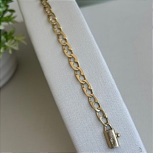 Pulseira Ouro18k Fecho Gaveta 8.4g