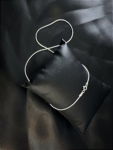 Colar Rabo de Rato 40 cm em Prata 925 Autêntica – Hipoalergênico