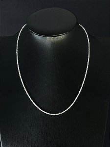 Colar Marguerita 40 cm Prata 925 Legítima | Hipoalergênico e Durável