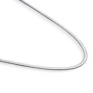 Colar de Prata 925 Laminado 40cm