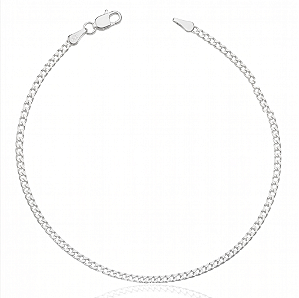 Pulseira de Prata 925 Grumet 2mm