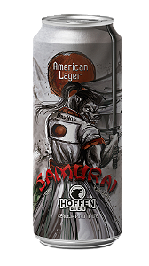 Cerveja Samurai American Lager - Lata 473ml