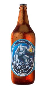 Cerveja Snow Wolf - Weissbier-  Garrafa 600ml