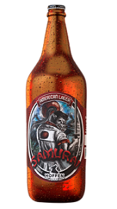 Cerveja Samurai American Lager - Garrafa 600ml