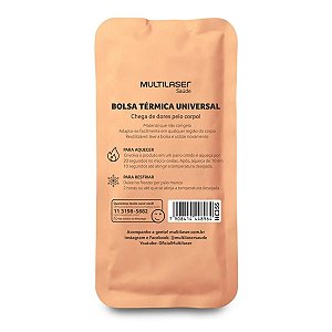 Bolsa Térmica Universal Laranja - Multilaser Saúde