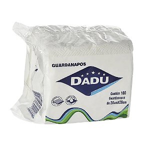 Guardanapo de Papel Folha Simples 20 x 20 CM C/ 100 Folhas - Dadu