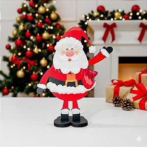 Papai Noel Decorativo 15 cm