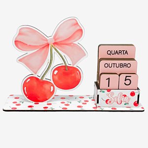 Calendário Permanente Cereja