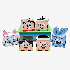 Mini Cubo Turma da Mônica