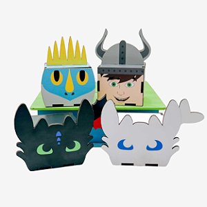 Mini Cubo Como Treinar o seu Dragão