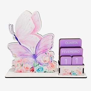 Calendário Permanente Jardim das Borboletas