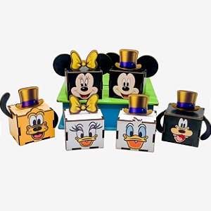 Mini Cubo Disney 50 Anos Dourado
