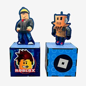 Porta Treco c/ Aplique Roblox 10x10