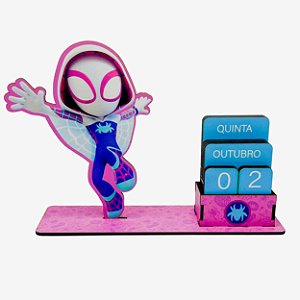 Calendário Permanente Aranha Fantasma