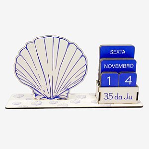 Calendário Permanente Concha