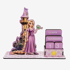 Calendário Permanente Enrolados Rapunzel