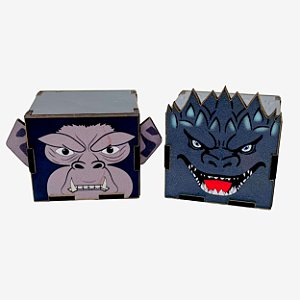 Mini Cubo Godzilla e Kong