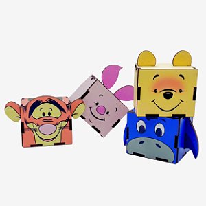 Mini Cubo Turma do Ursinho Pooh