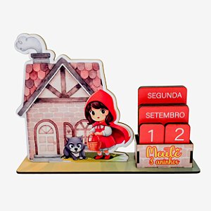 Calendário Permanente Chapeuzinho Vermelho