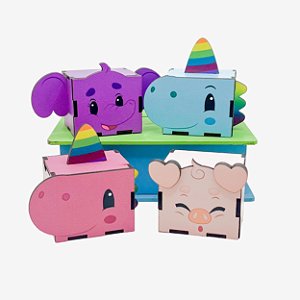 Mini Cubo Turma Tube