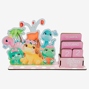 Calendário Permanente Dino Baby