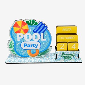 Calendário Permanente Pool Party