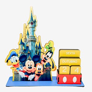 Calendário Permanente Turma do Mickey