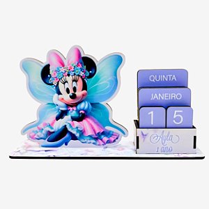 Calendário Permanente Minnie Fada