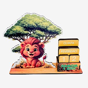 Calendário Permanente Leãozinho