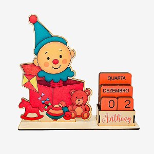 Calendário Permanente Brinquedos