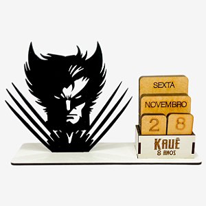 Calendário Permanente Wolverine Cru