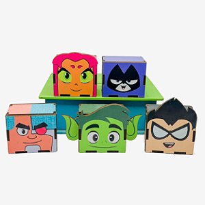 Mini Cubo Jovens Titãs
