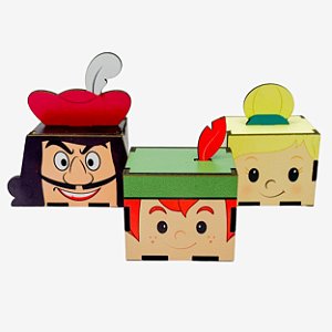 Mini Cubo Peter Pan e Sininho