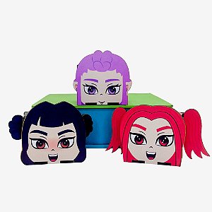 Mini Cubos Guerreiras do K-Pop