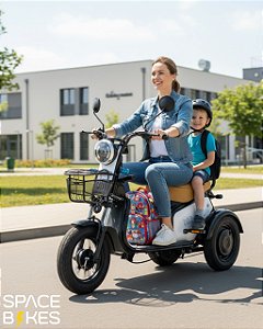 Triciclo Joy Tri 600W (Autopropelido) - Moto Chefe