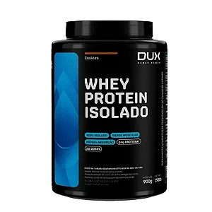 WHEY PROTEIN ISOLADO 900G COOKIES - DUX