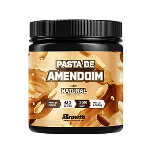 Pasta de Amendoin Natural Integral Growth