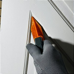 LIXADEIRA PARA PEQUENOS CANTOS SETA LINHA (LIGHT) / PORTAS/PAREDES/DRYWALL/MADEIRA