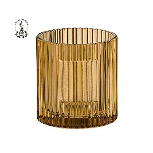 Copo Granada para Velas Transparente Âmbar