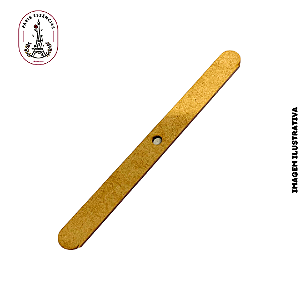 Centralizador de Pavio MDF 1 Furo - Pacote c/10