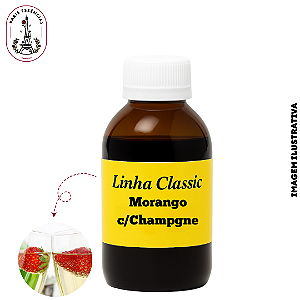 Essência Morango c/ Champage Linha Classic (100ml)