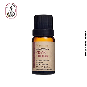 Óleo Essencial Cravo Folhas Via Aroma - 10ml
