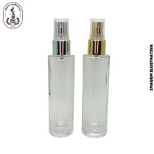 Vidro para Perfume 50 ML Cilindro Alto