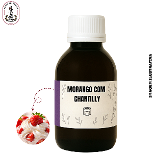 Essência para Vela Morango c/ Chantilly - 100ml